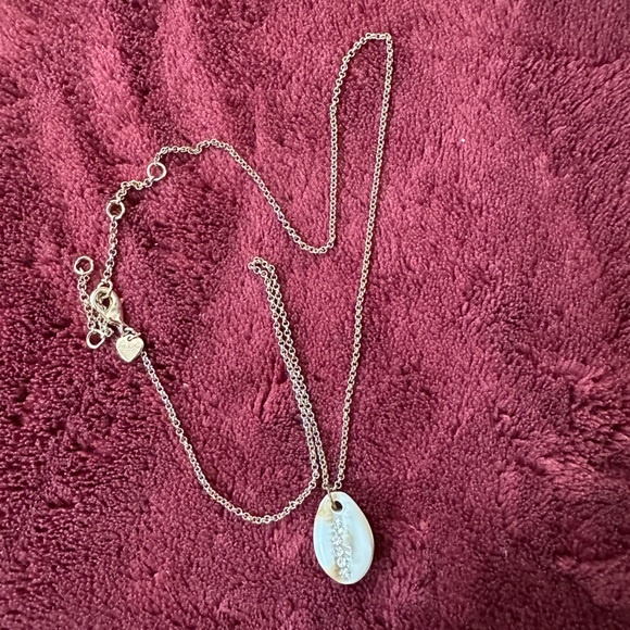 Cute shell on a dainty fine chain - Picture 1 of 4